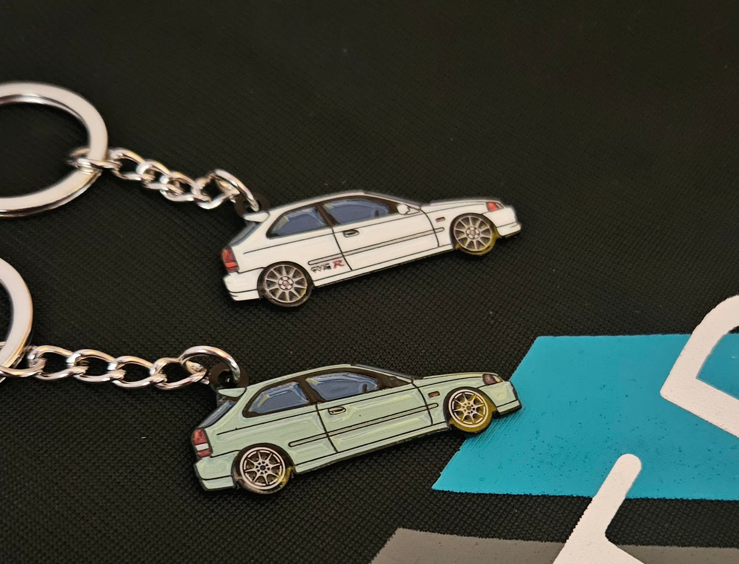 ARG Civic HB (EK) keychain pack